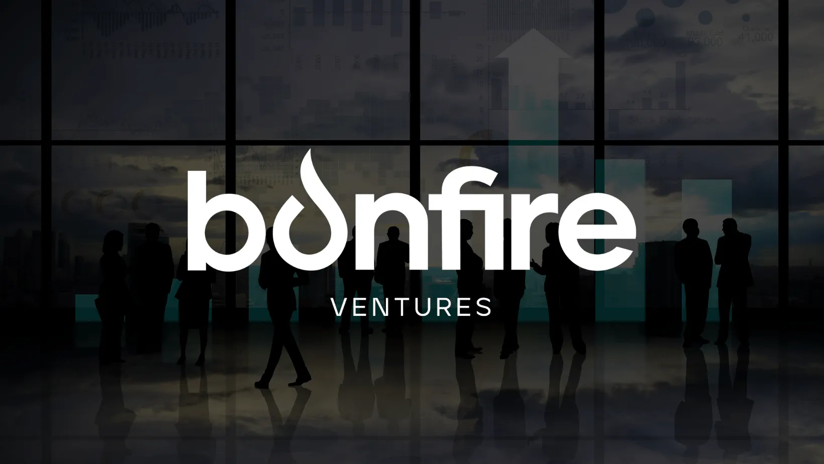 White Bonfire Ventures logo on a dark background.