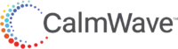Dark CalmWave Logo for Clear Background