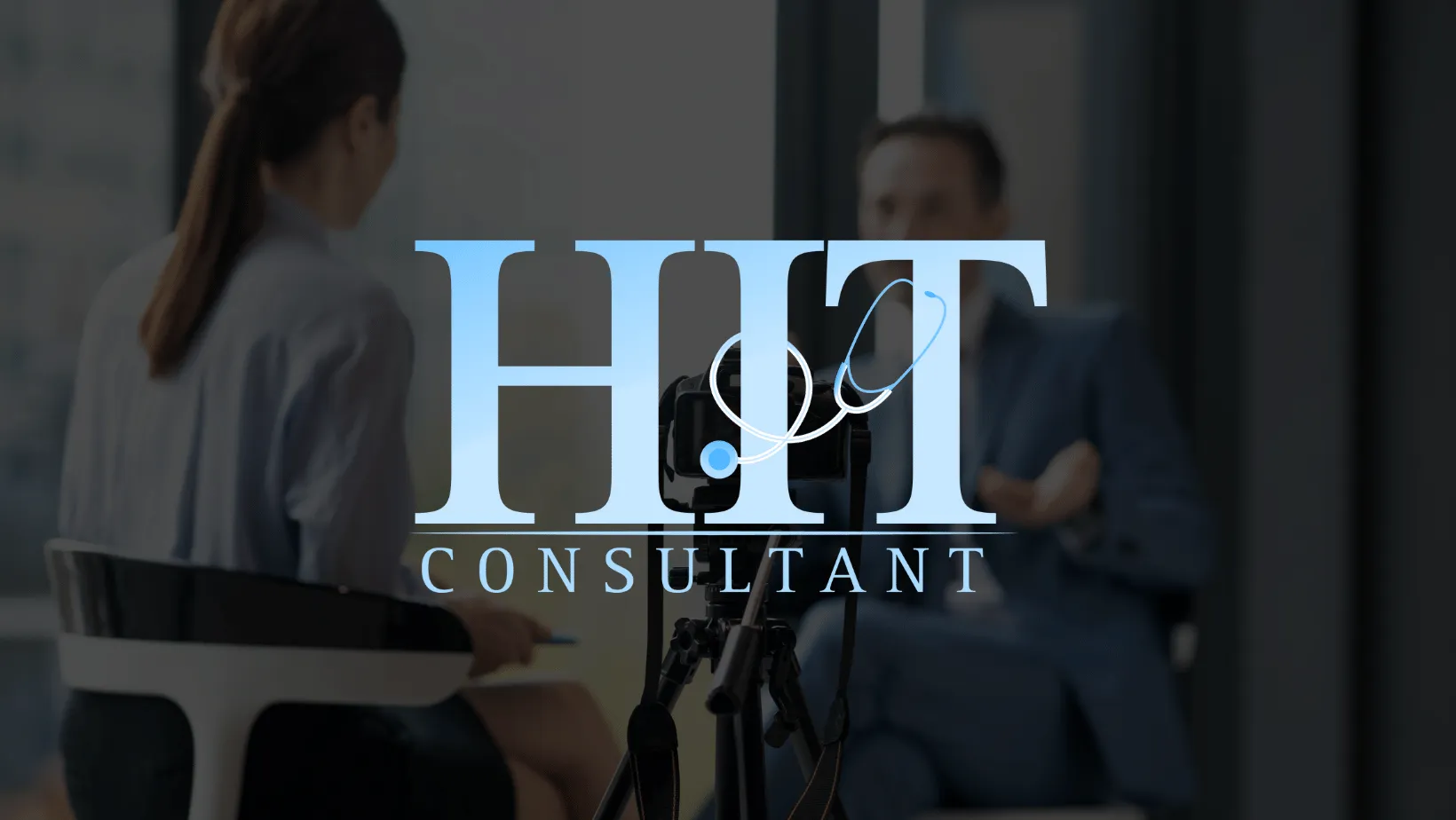 White HIT consultant logo over a dark background.