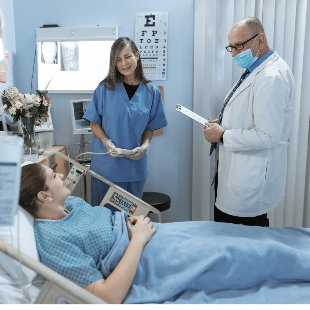 doctor and patient